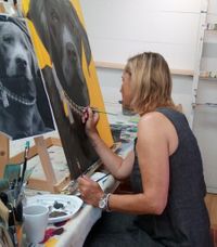 Ines, Acrylkurse inm Atelier Beata Fleissig in Alfeld_1